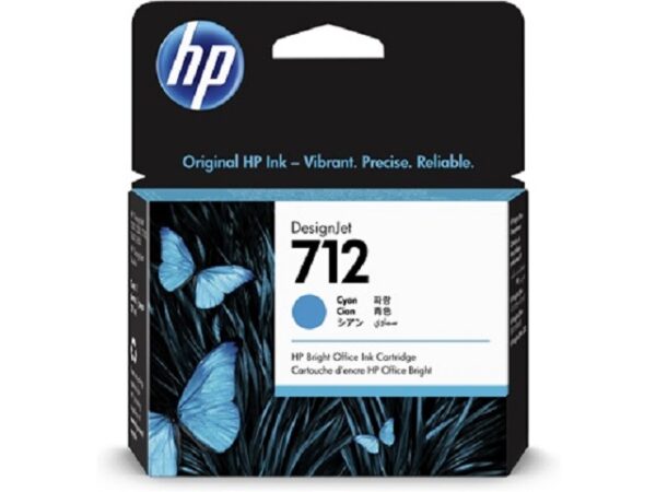HP 712 - 29 ml - cián